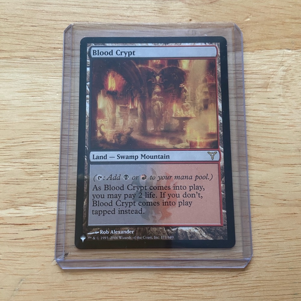 Magic The Gathering (MTG) TCG Blood Crypt 171/180